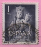 Stamps Spain -  Año Mariano (d´l´Almudena)