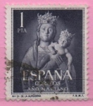 Stamps Spain -  Año Mariano (d´l´Almudena)