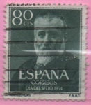 Stamps Spain -  Marcelino Mendez y Pelayo