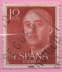 Stamps Spain -  General Franco