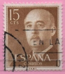 Stamps Spain -  General Franco