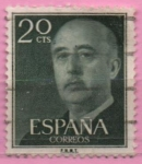 Stamps Spain -  General Franco