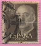 Stamps Spain -  General Franco