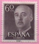 Stamps Spain -  General Franco