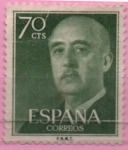 Stamps Spain -  General Franco