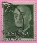 Stamps Spain -  General Franco