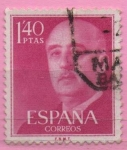 Stamps Spain -  General Franco