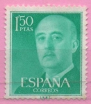 Stamps Spain -  General Franco