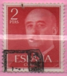 Stamps Spain -  General Franco