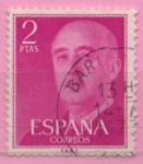 Stamps Spain -  General Franco