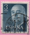 Stamps Spain -  General Franco