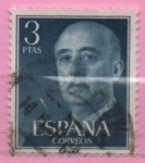 Stamps Spain -  General Franco