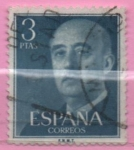 Stamps Spain -  General Franco