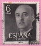 Stamps Spain -  General Franco