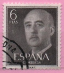 Stamps Spain -  General Franco