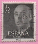 Stamps Spain -  General Franco