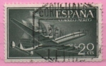 Stamps Spain -  Super constelacion y nao Santa Maria