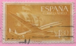 Stamps Spain -  Super constelacion y nao Santa Maria