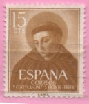 Stamps Spain -  V centenario d´l´canonizacion d´San Vicente Ferret