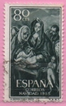 Stamps Spain -  Navidad (Sagrada familia)