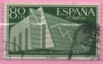 Stamps Spain -  I centenario d´l´Estadistica Española