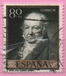 Stamps Spain -  Goya