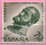 Stamps Spain -  Escultura d´Leoni