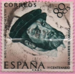 Stamps Spain -  Retrato d´Ticinano