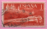 Stamps Spain -  XVII Congreso internacional d´Ferrocarriles (Tren Talgo)