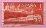 Sellos de Europa - Espa�a -  XVII Congreso internacional d´Ferrocarriles (Tren Talgo)