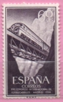 Stamps Spain -  XVII Congreso internacional d´Ferrocarriles (Locomotora Dieses en Despeñaperros)