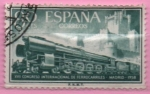 Sellos de Europa - Espaa -  XVII Congreso internacional d´Ferrocarriles (Locomotora 242-F)