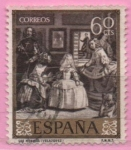 Stamps Spain -  Las Meninas