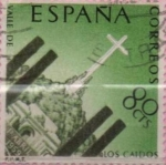 Stamps Spain -  Inaguracio dl Monasterio d´l´Sta Cruz dl Valle d´l´Caidos