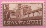 Stamps Spain -  Monasterio d´Ntra Señora d´Guadalupe Claustro)