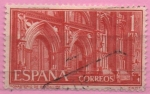 Stamps Spain -  Monasterio d´Ntra Señora d´Guadalupe (Fachada)