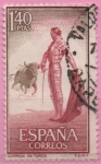 Stamps Spain -  Citando al Toro