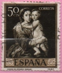 Stamps Spain -  Virjen dl Rosario