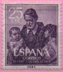 Stamps Spain -  III centenario d´l´muerte d´San Vicente d´Paul