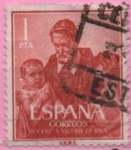 Stamps Spain -  III centenario d´l´muerte d´San Vicente d´Paul