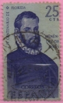 Stamps Spain -  Pedro Menendez d´Aviles