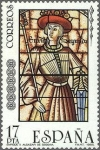 Stamps Spain -  2817 - Vidrieras artísticas - Enrrique II (Alcázar de Segovia)