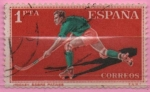 Stamps Spain -  Deportes (Hockey sobre patines