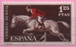 Stamps Spain -  Deportes (Hipica)