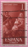 Stamps Spain -  Navidad (Adoracion de los Reyes Magos