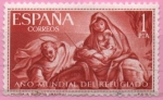 Stamps Spain -  Año mundial dl Refugiado (Huida a Egipto)