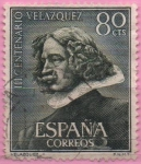 Sellos de Europa - Espaa -  III centenario d´l´muerte d Velazquez 