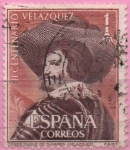 Stamps Spain -  III centenario d´l´muerte d Velazquez 