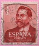 Stamps Spain -  I centenario dl nacimiento d´Juan Vazquez d´Mella