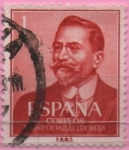 Stamps Spain -  I centenario dl nacimiento d´Juan Vazquez d´Mella